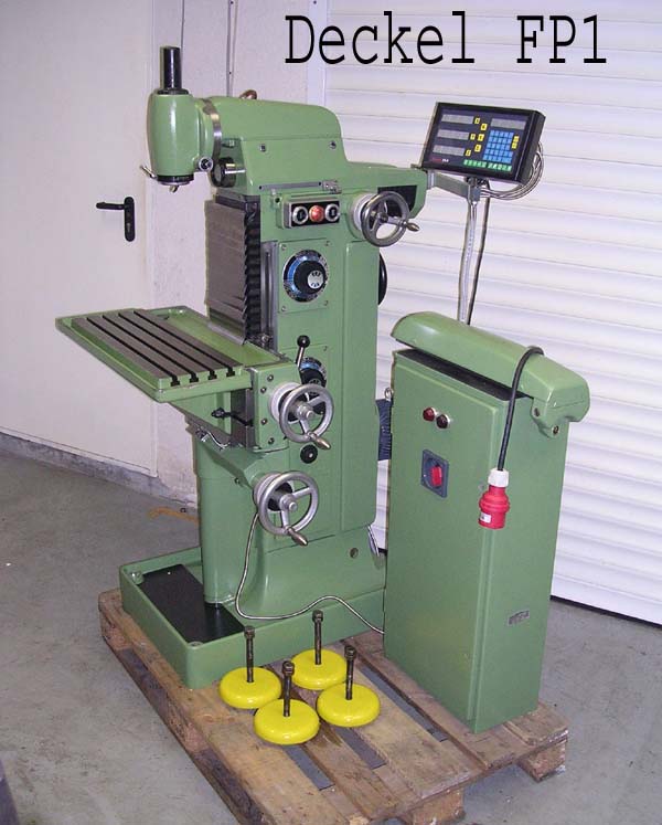 Фото фрезерного верстата Deckel FP1